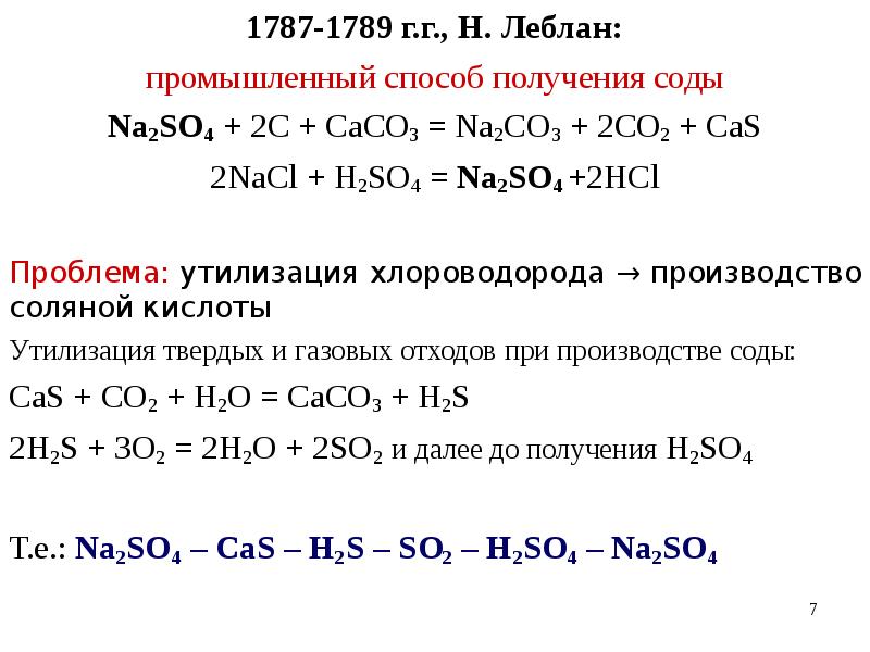 Получение co в промышленности. Метод Леблана. Способ Леблана получение соды. Способы получения кальцинированной соды. Метод Леблана схема.