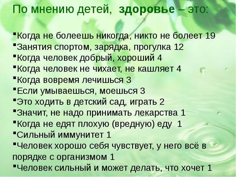 Здоровью будете