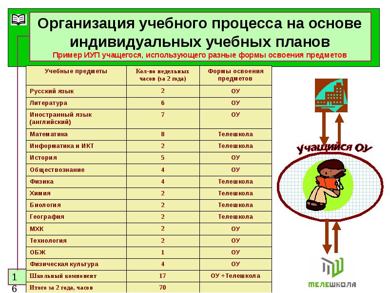 Индивидуальный план обучения в школе как это