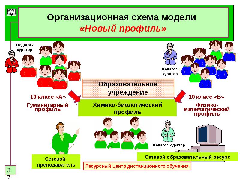 Новый профиль. Сетевые профильные классы. Модель новый профиль. Сетевой профильный класс. Профиль педагога схема.