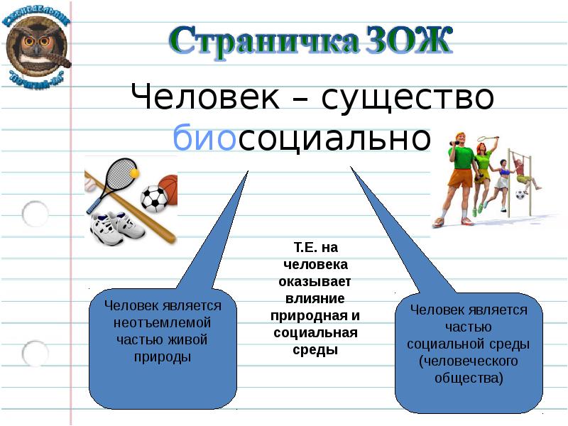 Человек биосоциальное существо план