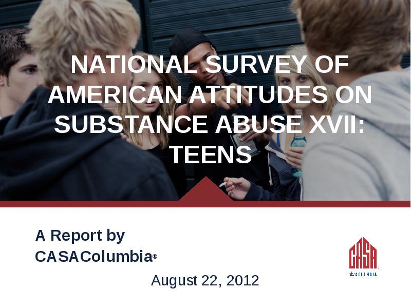 National survey. American attitude.