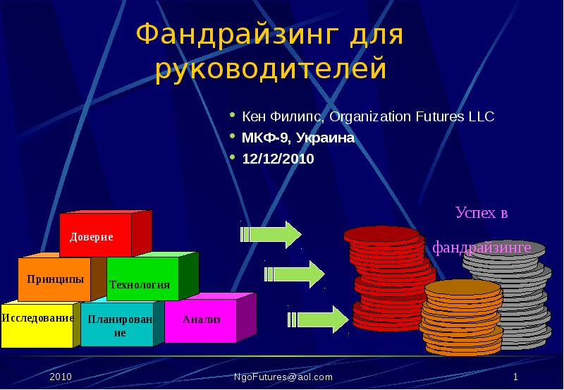 Фандрайзинговый проект пример