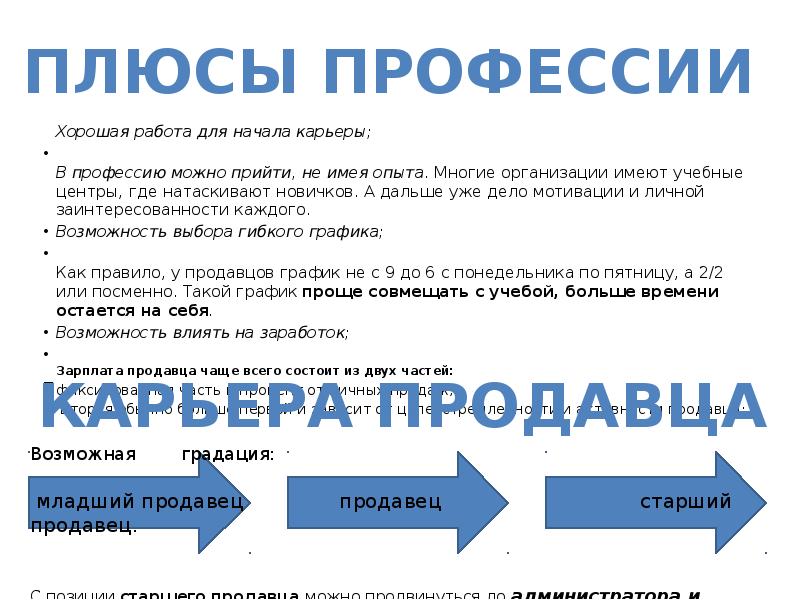 Презентация сумки продавцом