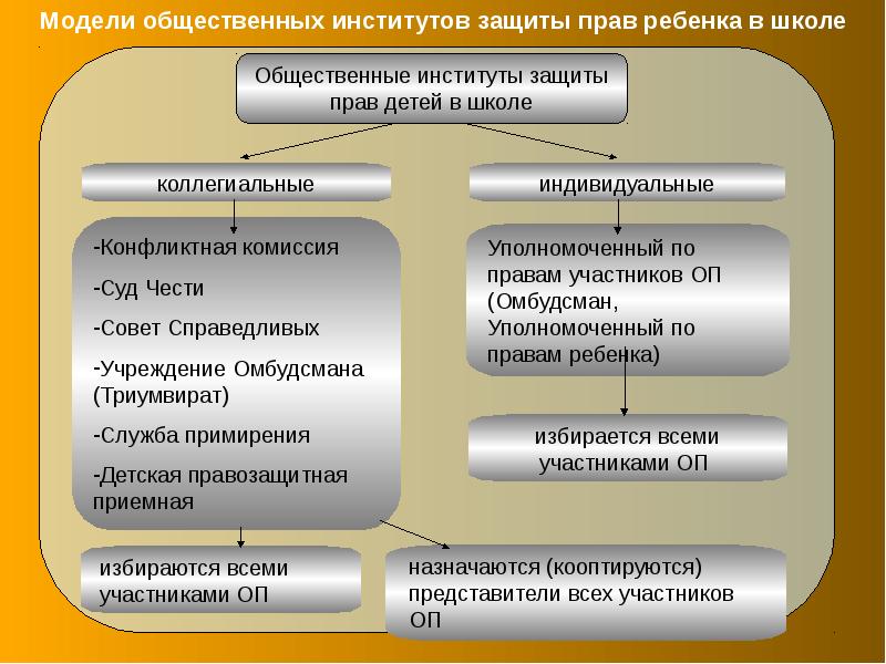 План работы уполномоченного по правам ребенка в школе