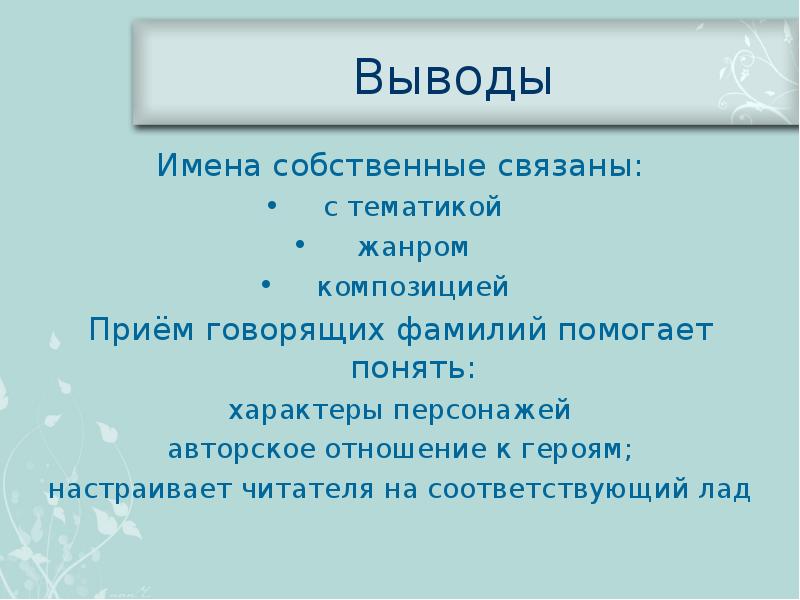 Вывод имя