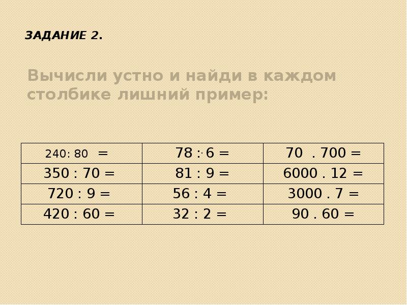 Найти в каждом столбике. Найди лишний пример в каждом столбике. Найди лишний пример 2 класс. Задания Вычислите устно. Найди лишнюю дату в каждом столбике.