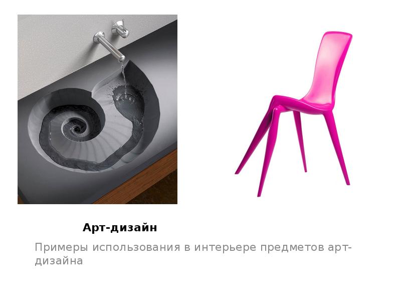 Арт-дизайн
Примеры использования в интерьере предметов арт-дизайна Арт-дизайн
Примеры использования в интерьере предметов арт-дизайна