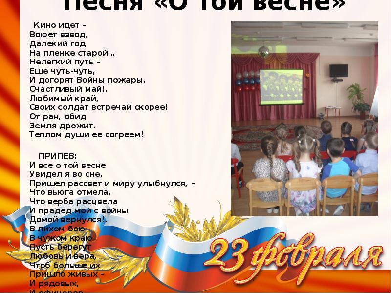 О той весне презентация