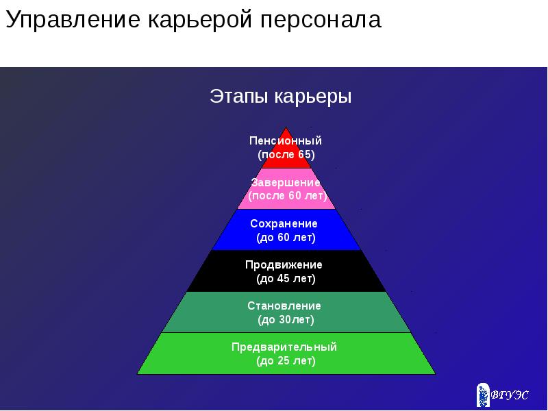 Этапы карьеры презентация