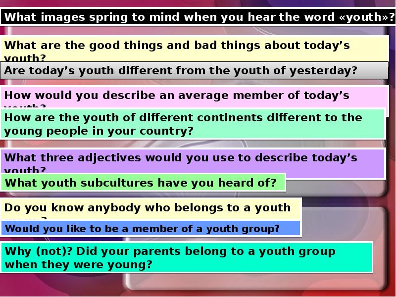 What is a youth