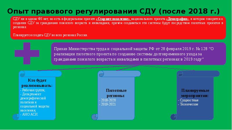 Система долговременного ухода презентация