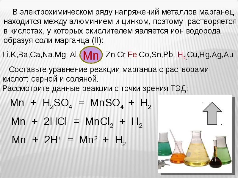 Марганец презентация по химии 11 класс