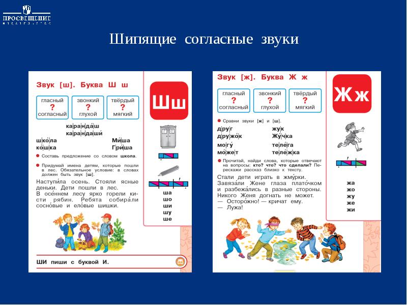 Презентация что такое шипящие согласные звуки 1 класс школа россии фгос