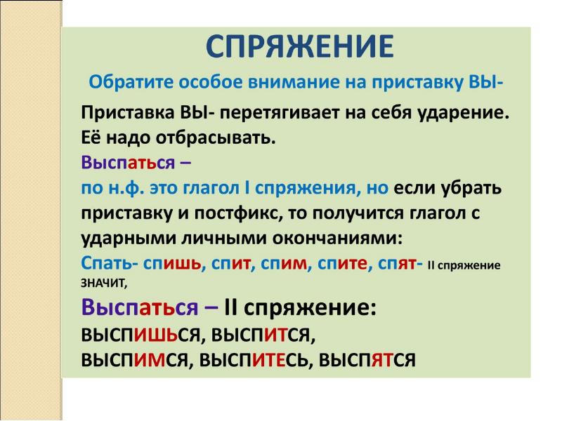 Глагол как часть речи правописание глаголов 10 класс презентация