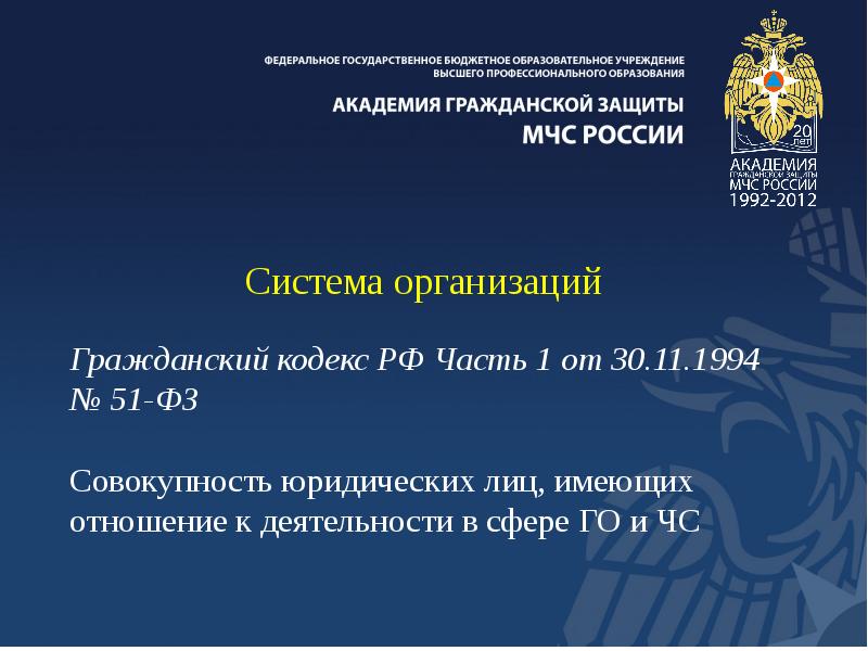 Предмет ведения органов государственной власти. Полномочия президента РФ В области гражданской обороны. ГУНК полномочия задачи.