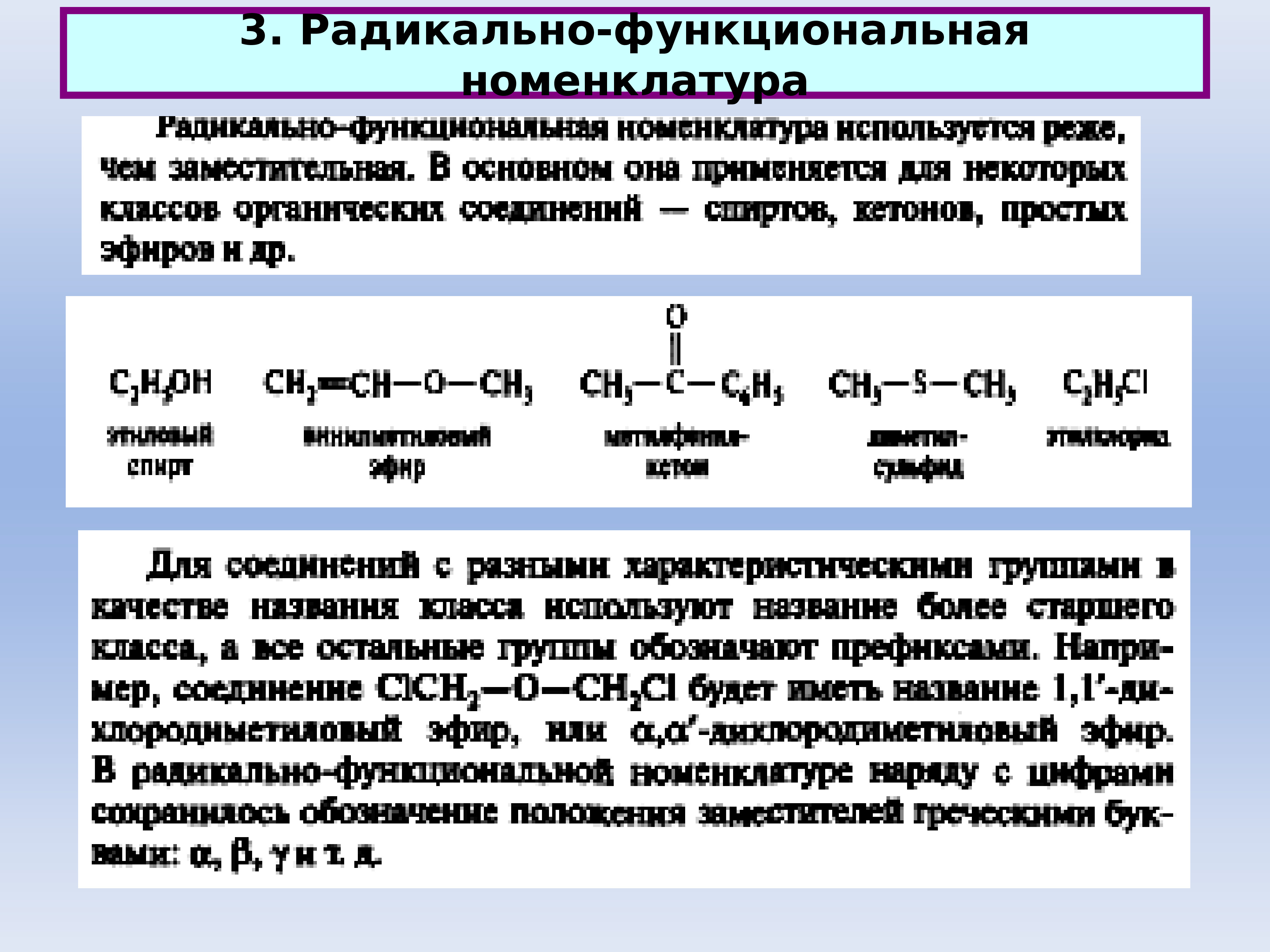 Презентация о органической химии