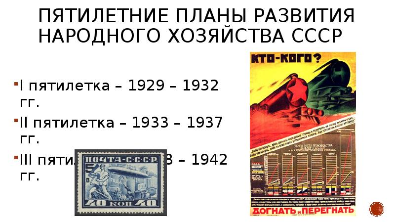 Итоги выполнения первого пятилетнего плана развития народного хозяйства союза сср