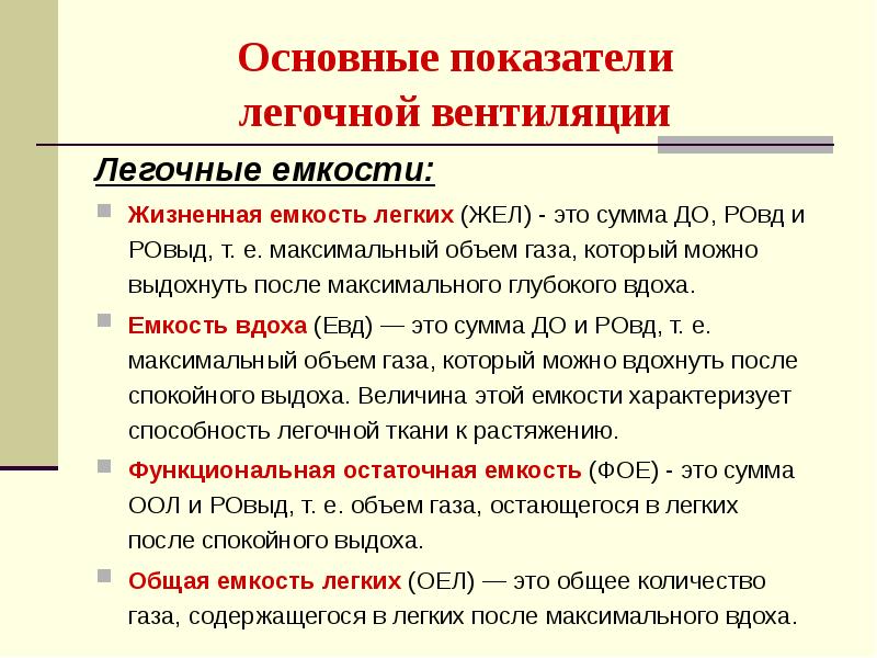 После максимального. Основные показатели легочной вентиляции. Коэффициент легочной вентиляции. Методы исследования легочной вентиляции. Основные параметры легочной вентиляции.