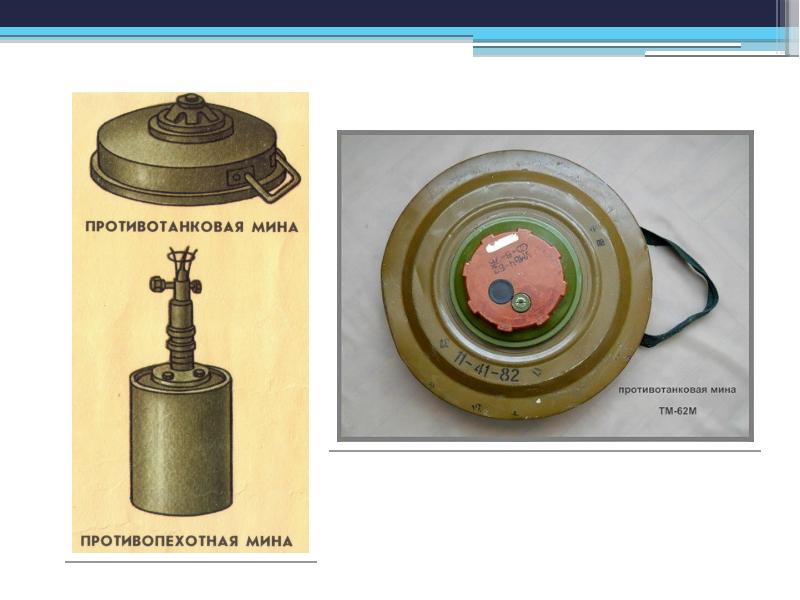 Противотанковая мина картинка