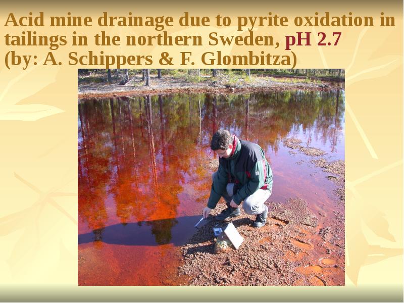 Acid mine. Кислотный дренаж шахты. Гидрометрические лотки. Remediation of acid mine drainage. Acid mine drainage.