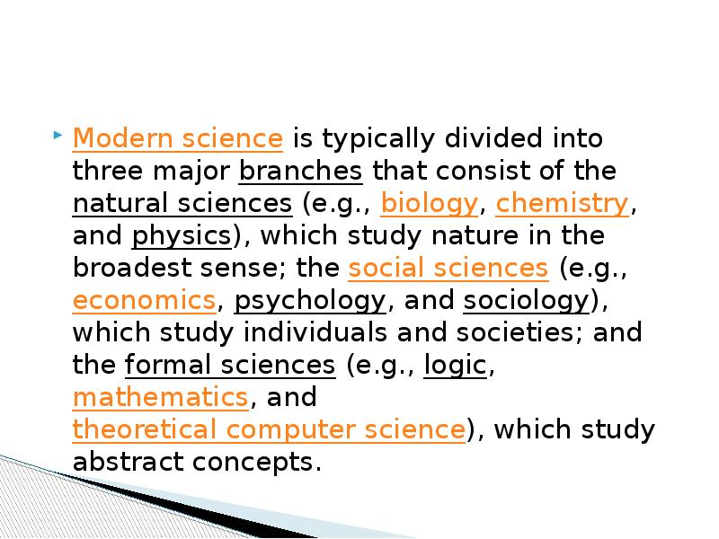 What is science презентация