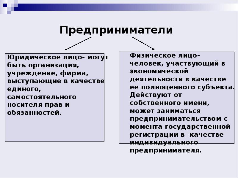 Виды и типы предпринимательства презентация