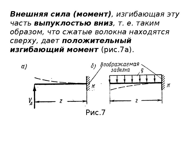 Прямой изгиб