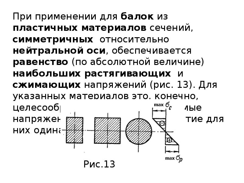 Прямой изгиб