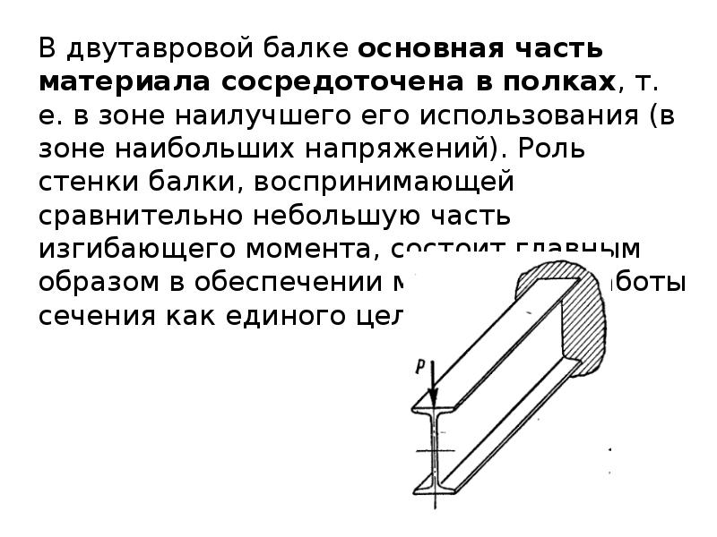 Изгиб прямого бруса