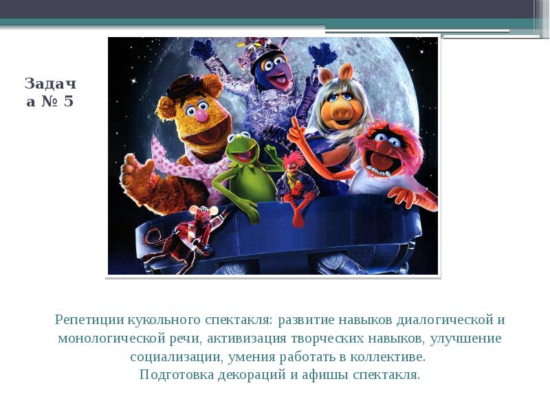 Spotlight 6 puppet show презентация