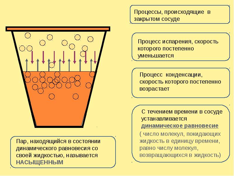 Презентация насыщенный пар 10 класс презентация