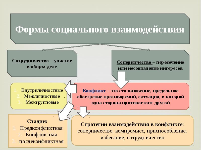 Презентация социальные взаимодействия