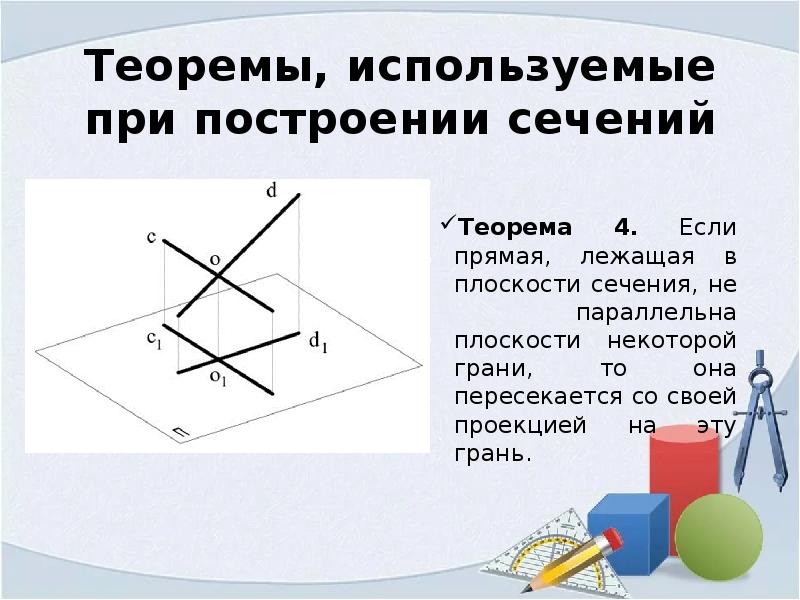 Сечения куба призмы и пирамиды презентация