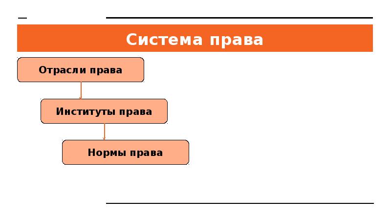 Презентация система права основные институты отрасли права