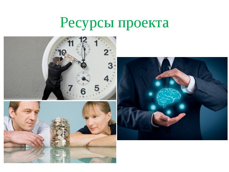 Ресурсы проекта доклад