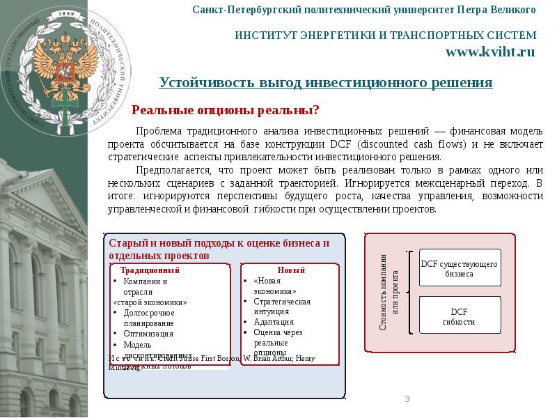 Шаблон презентации спбпу