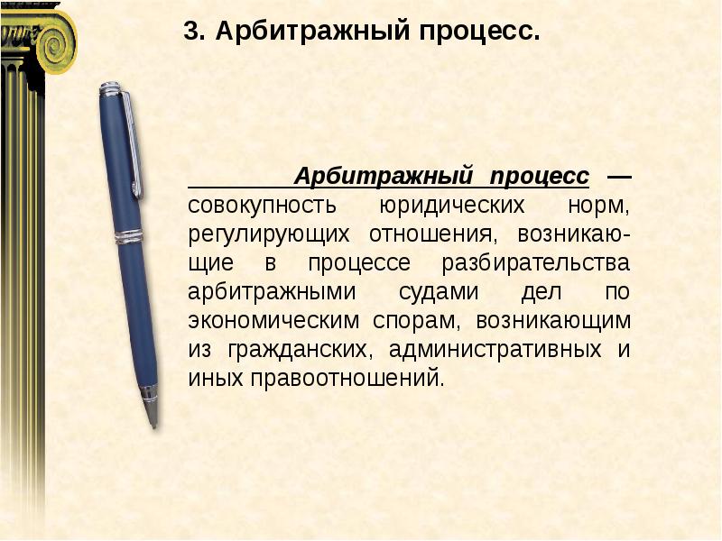 Совокупность правовых норм регулирующих содержательную сторону