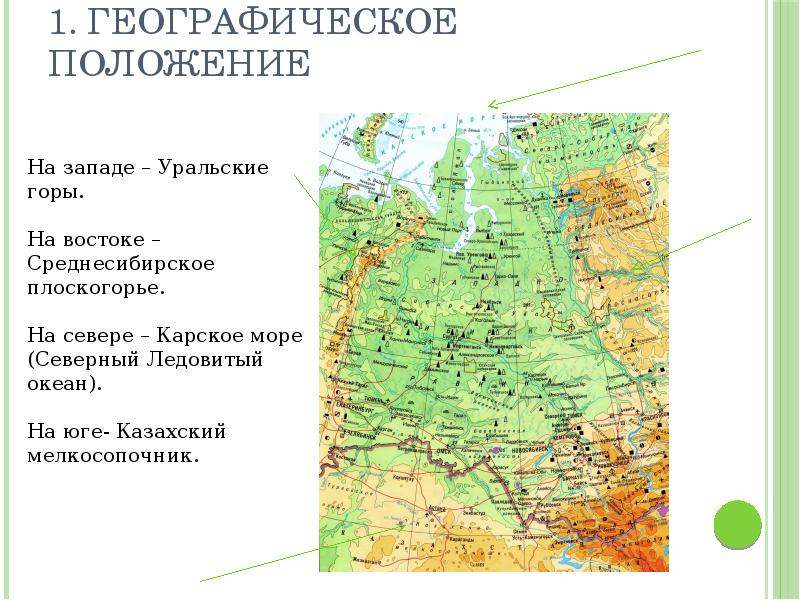 Средние и максимальные высоты западно сибирской равнины. Западно-Сибирская равнина географическое положение. Площадь Западно сибирской равнины. Гидрография Западно сибирской равнины.