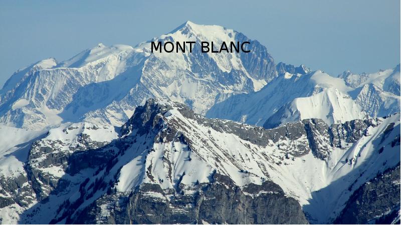 Mont Blanc
