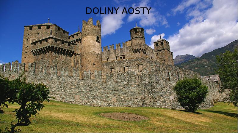 Doliny Aosty