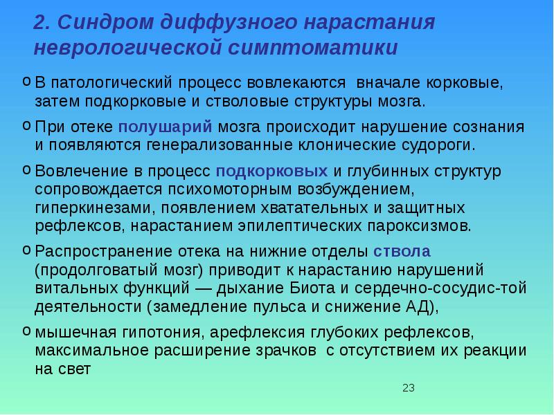 Синдром диффузной. Синдром диффузной