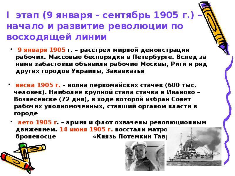 Развитие революции. Развитие революции весной летом 1905 года кратко. 1 Этап январь-сентябрь 1905 г русская революция. I этап – январь-сентябрь 1905 г.. Этапы революции январь-сентябрь 1905.