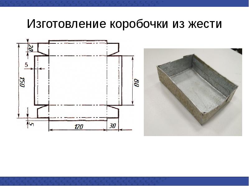 Изготовление коробки из картона 3 класс презентация