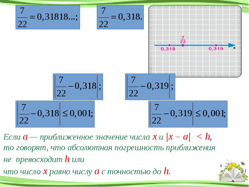 Приближенные значения 5 класс