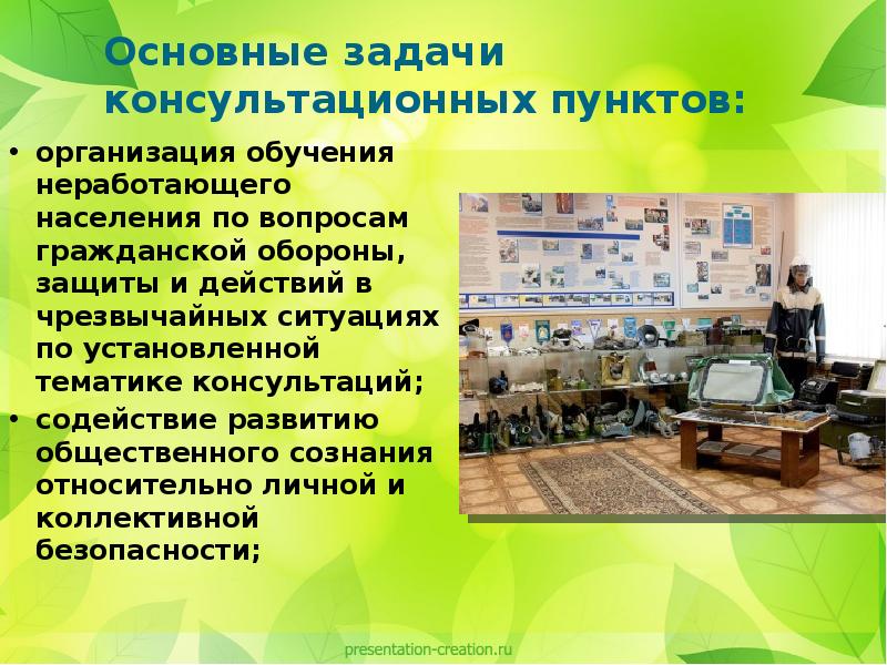 Организованы пункты