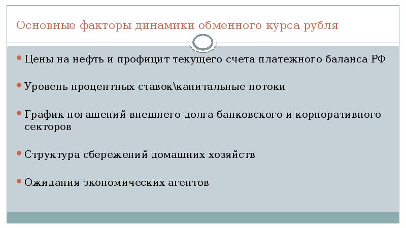 Динамика факторов. Виды динамики валютного курса. Профицит текущего счета платежного баланса это. Ожидание относительно будущей динамики валютного курса кратко. Анализ фактора динамики курса рубля презентация.