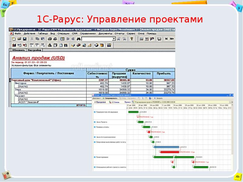 1с рм управление проектами