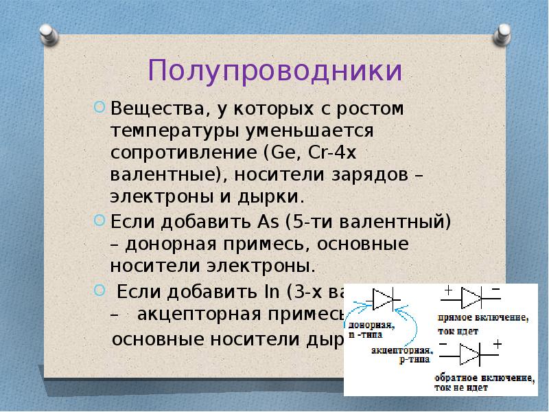 Акустические свойства полупроводников проект