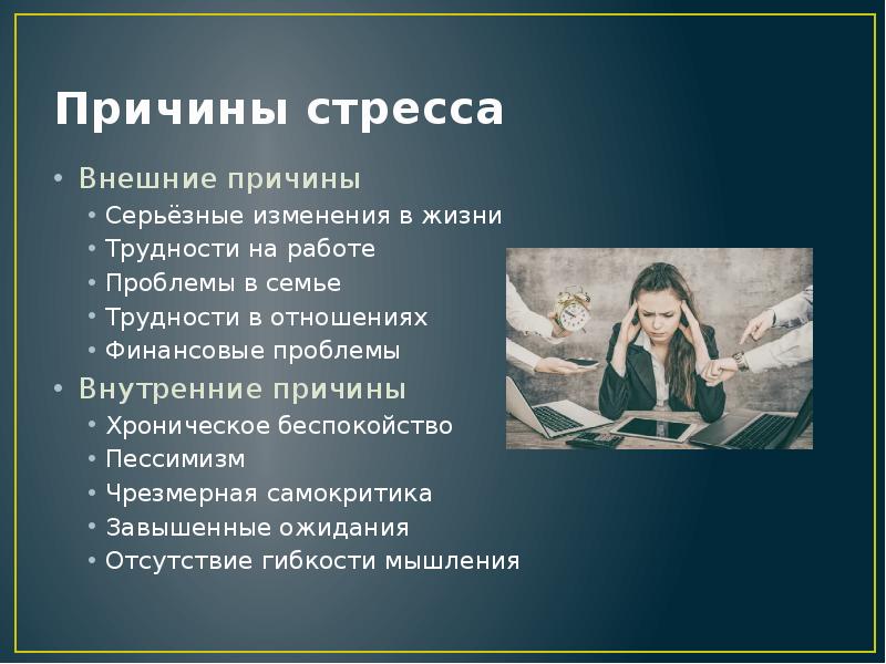 Презентация по теме стресс